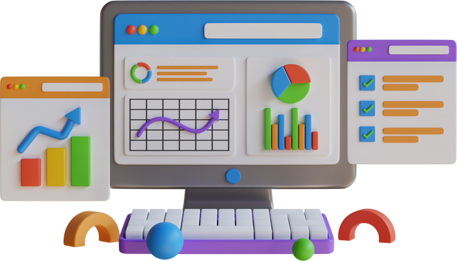 Automated data analysis, financial forecast, market research